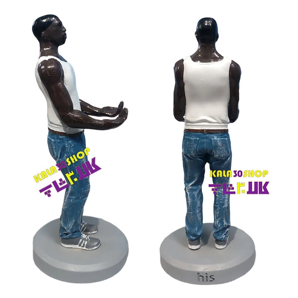 GTA San Andreas Ceramic Gamepad holder Action Figure with CJ