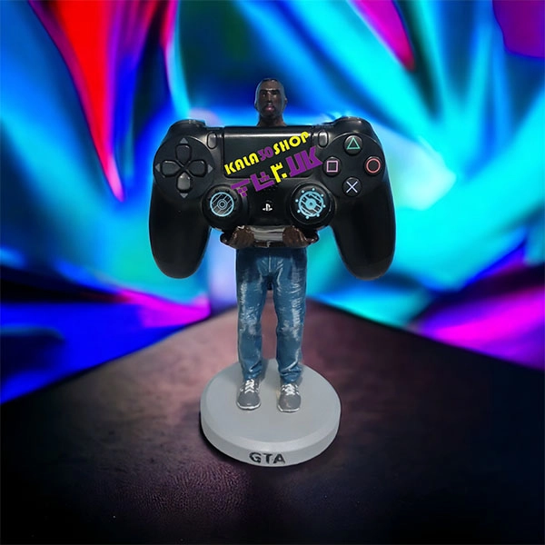 GTA San Andreas Ceramic Gamepad holder Action Figure with CJ